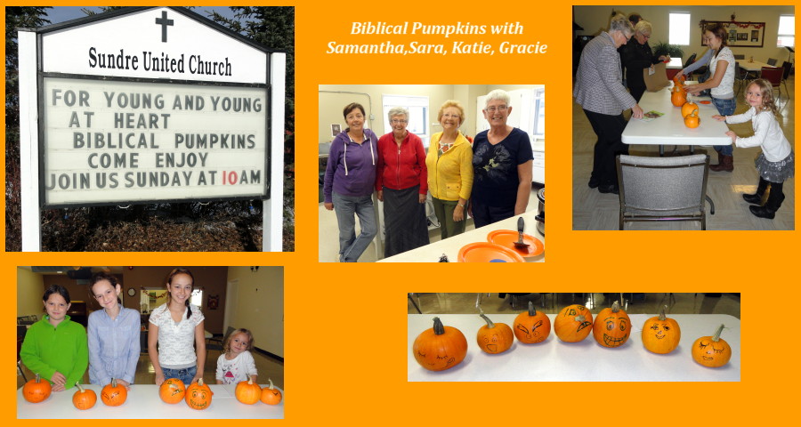 Biblical Pumpkins.